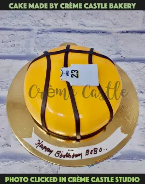 Basketball Shape Cake