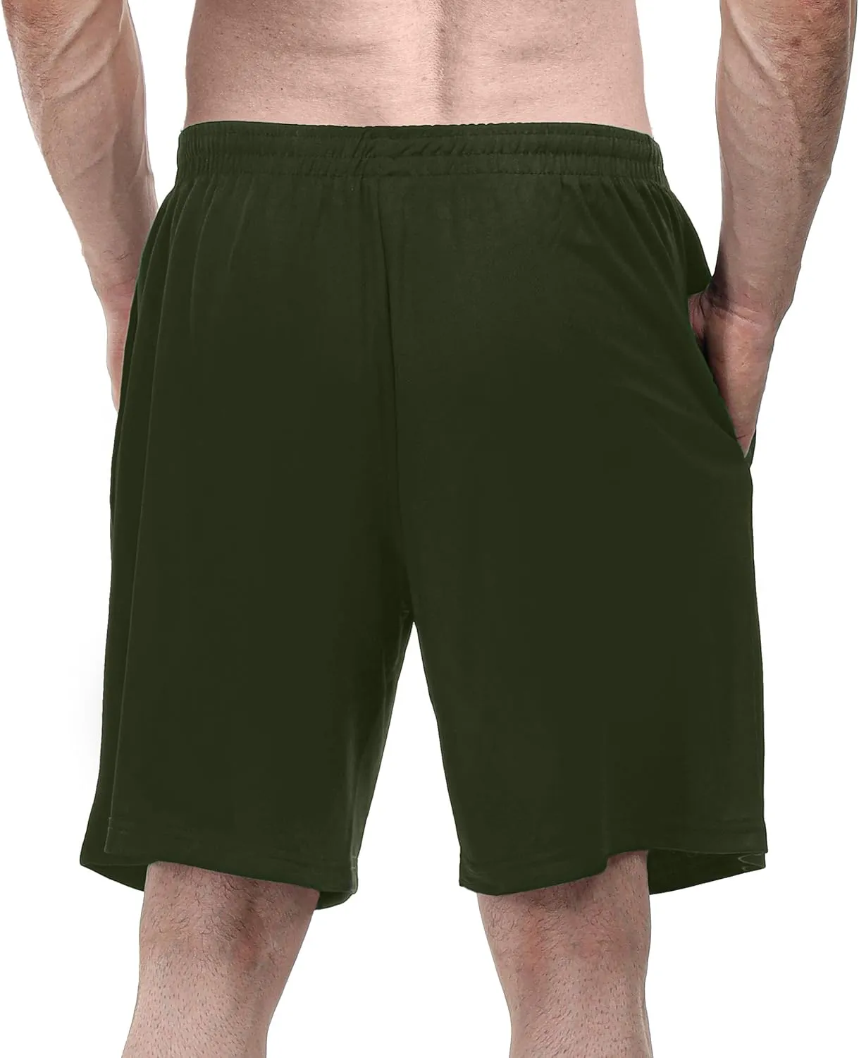 NY Threads 5 Pack Men's Athletic Shorts Quick Dry Loose-Fit Lightweight Running Workout Gym Shorts with Pockets