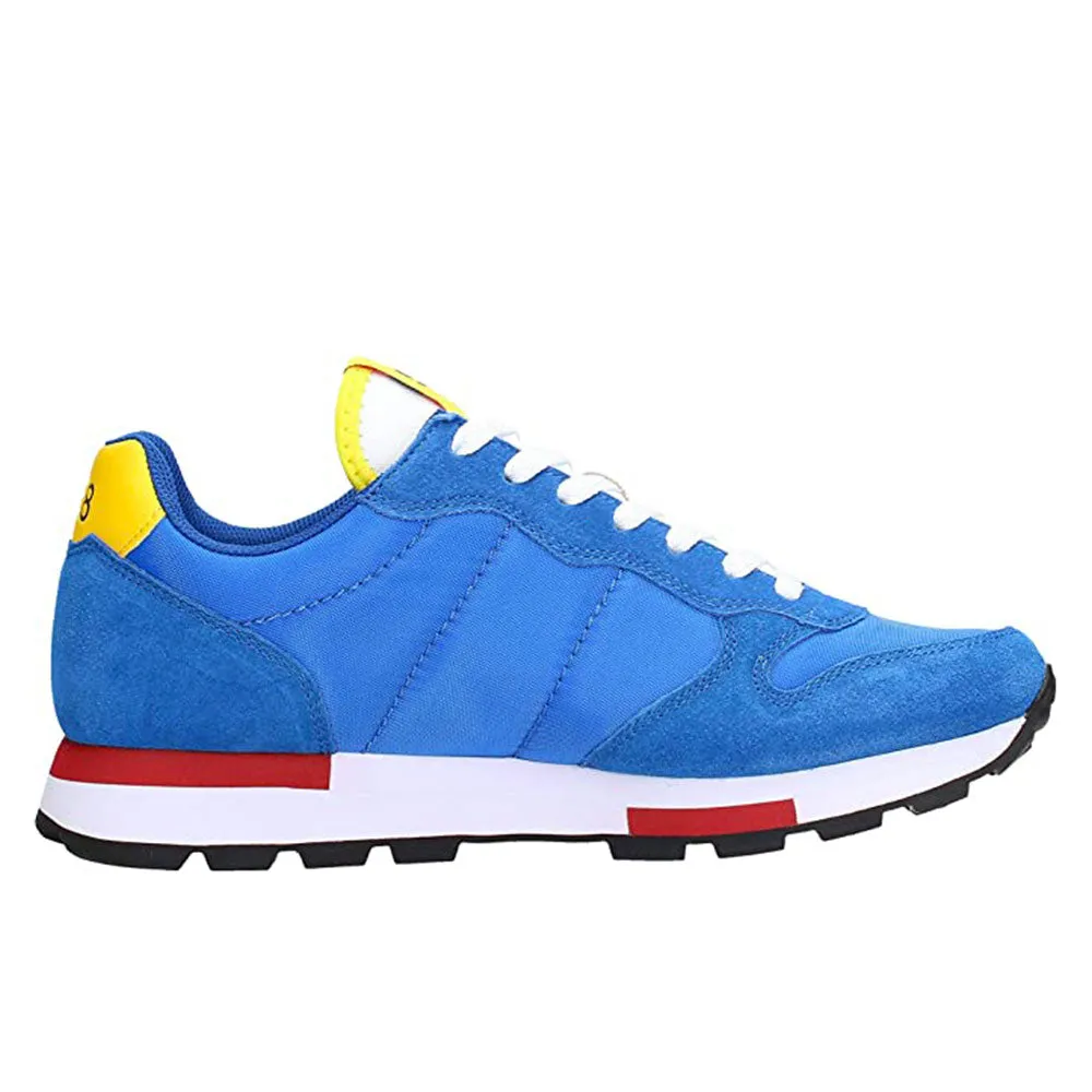 Scarpe Uomo Sun68 Sneakers Tom Solid Multicolor Royal