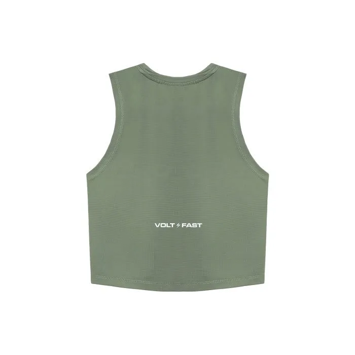 Volt and Fast Women's Bolt Sleeveless V1 - Olive
